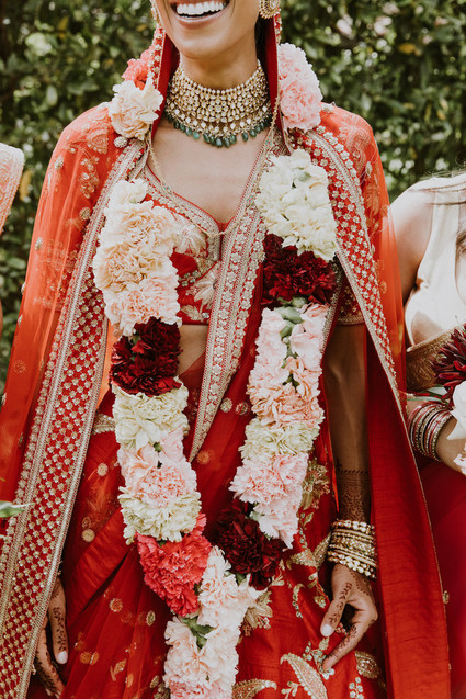 Colorful luxe Indian wedding at Bacara in Santa Barbara Inspiration