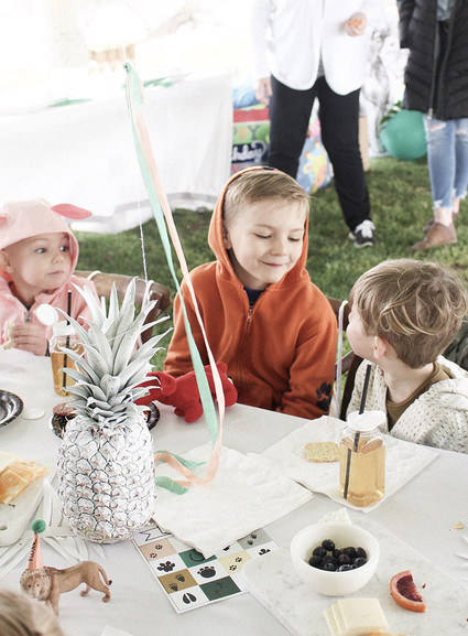 Modern Party Animal themed 2nd birthday Inspiration