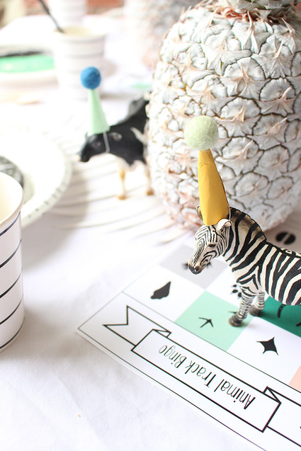 Modern Party Animal themed 2nd birthday Inspiration