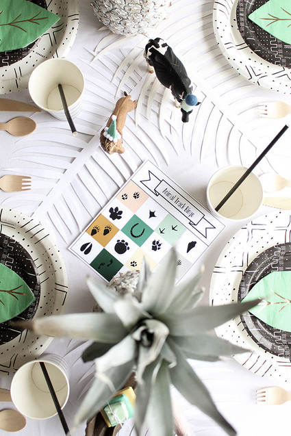 Modern Party Animal themed 2nd birthday Inspiration
