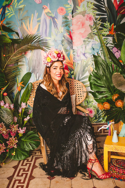 An over-the-top christening party inspired by Frida Kahlo