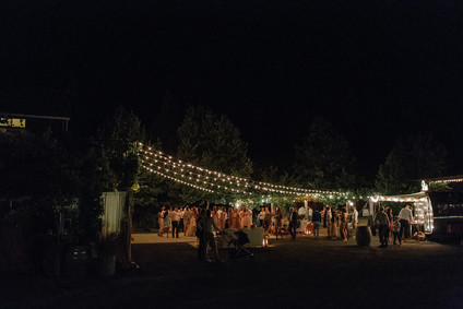 A rustic barn wedding at Red Barn Ranch inspired by berries and summer flowers