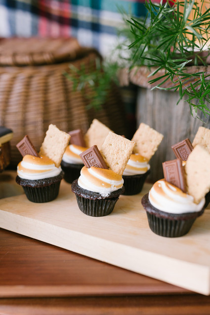 S'mores cupcakes