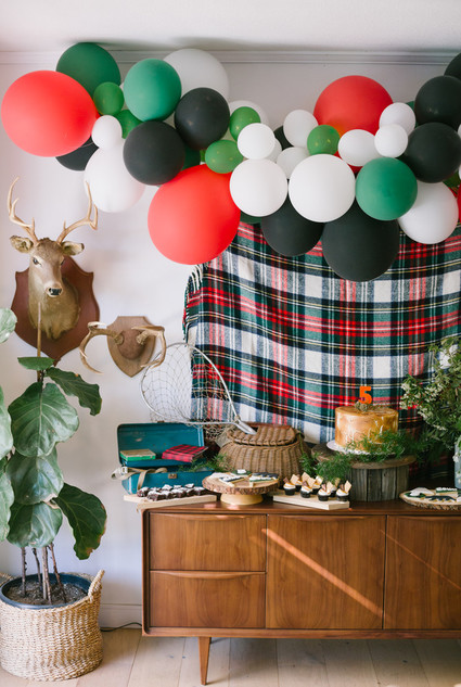 Backyard camp-themed 5th birthday party