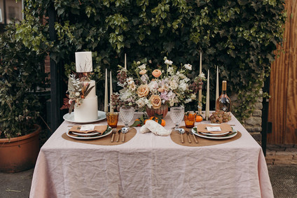 Floral tablescape ideas