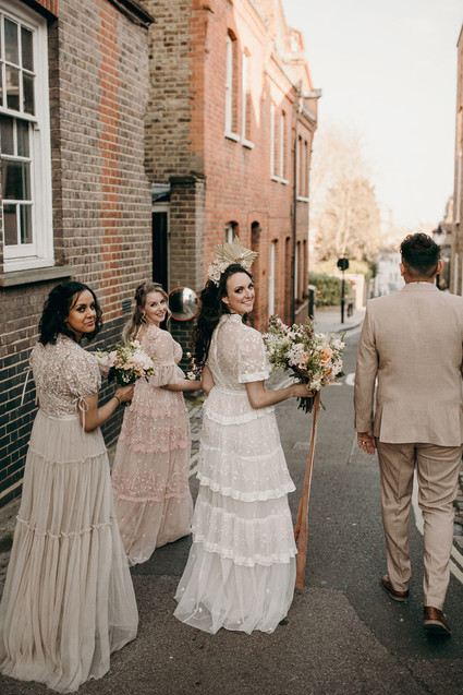 Needle & Thread bridesmaids