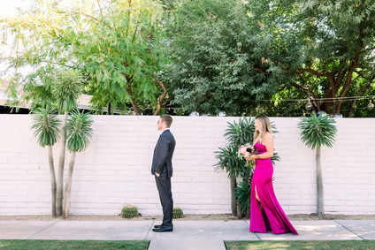 A chic, modern destination elopement at Joshua Tree National Park