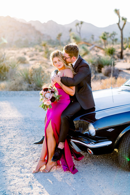 A chic, modern destination elopement at Joshua Tree National Park