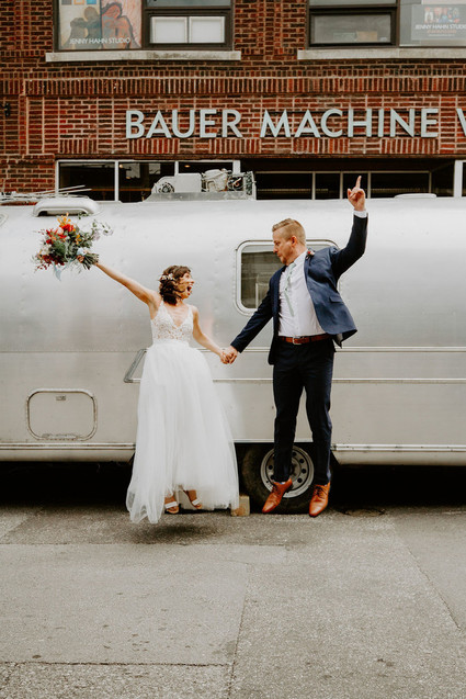 Colorful wedding inspiration from the Big Fake Wedding Kansas City Inspiration