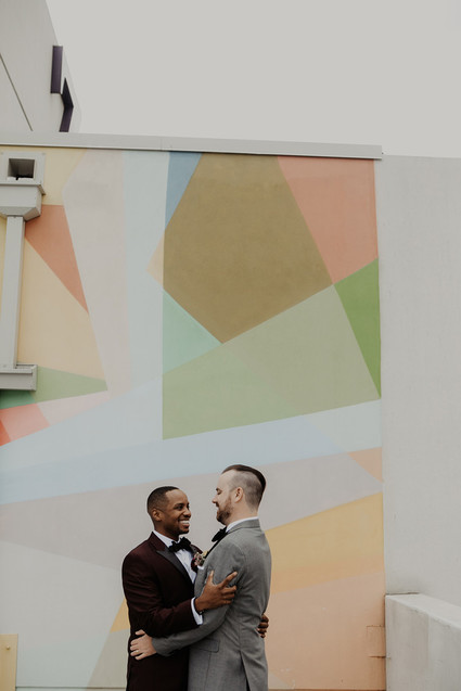 A sentimental, industrial modern wedding at the Museum of Contemporary Art Detroit
