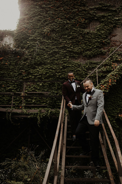 A sentimental, industrial modern wedding at the Museum of Contemporary Art Detroit