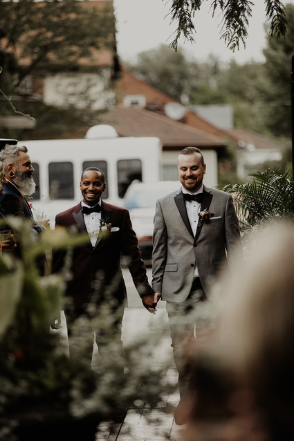 A sentimental, industrial modern wedding at the Museum of Contemporary Art Detroit