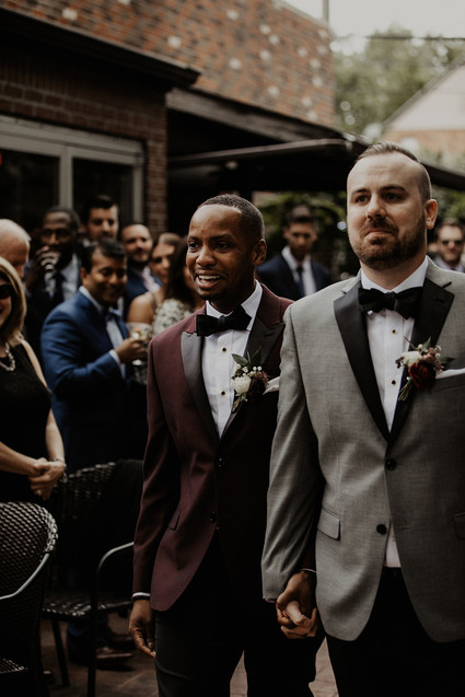 A sentimental, industrial modern wedding at the Museum of Contemporary Art Detroit