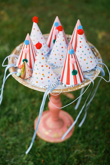 Circus party hats Inspiration