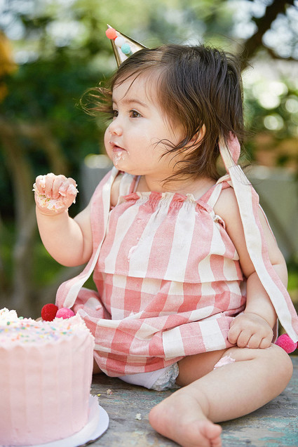 Modern circus 1st birthday party