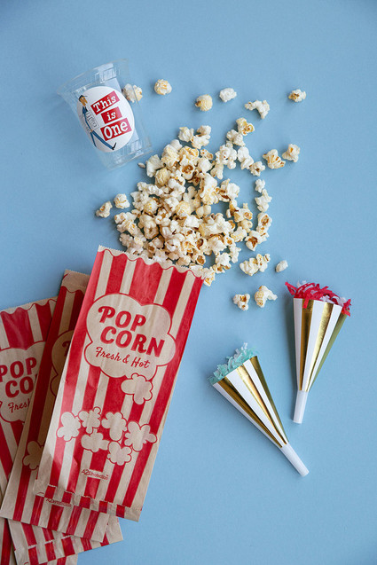 Modern circus 1st birthday party