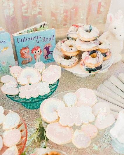 Pastel unicorn birthday party ideas