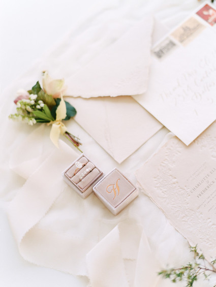 Romantic wedding invitations