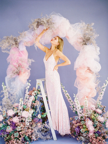 Modern pastel iridescent wedding ideas Inspiration