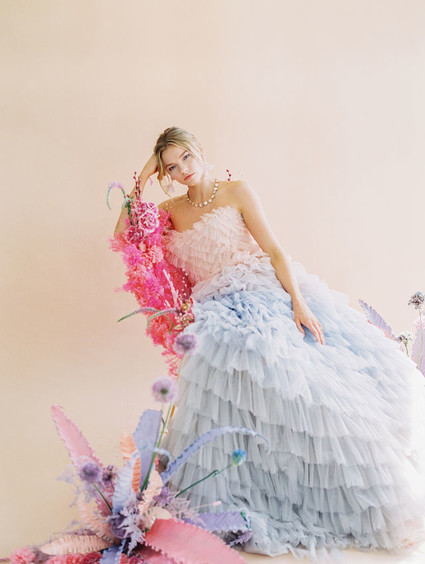 Modern pastel iridescent wedding ideas Inspiration