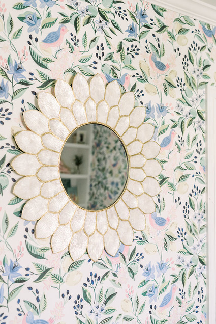 Girl's floral nursery ideas