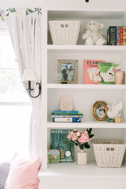 Girl's floral nursery ideas