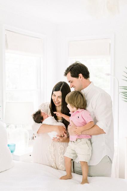 Family newborn photography