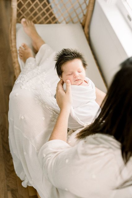 Family newborn photography