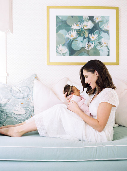 Pastel newborn photos