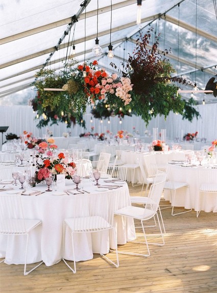 Modern wedding tent Inspiration