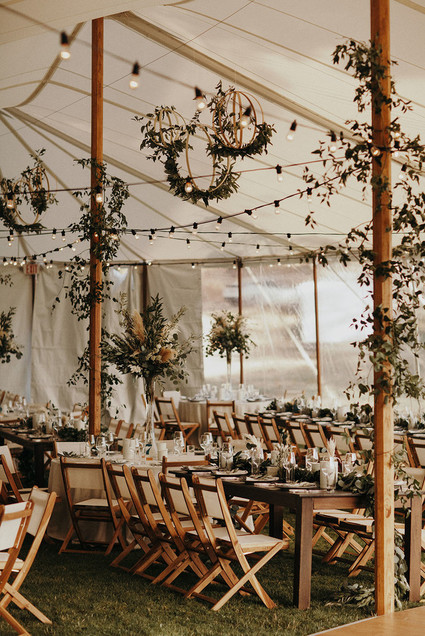 Fall wedding tent Inspiration