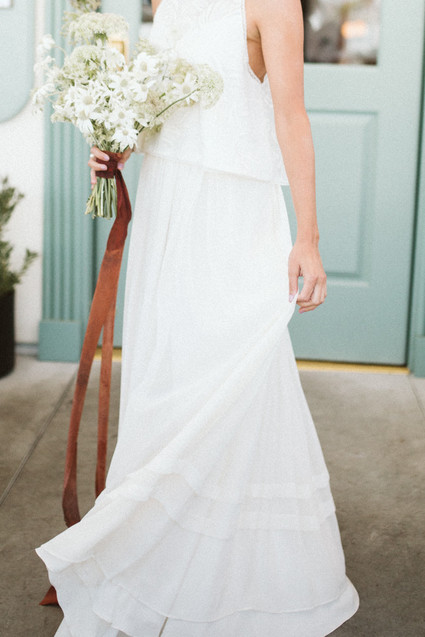 Christina Sfez wedding dress