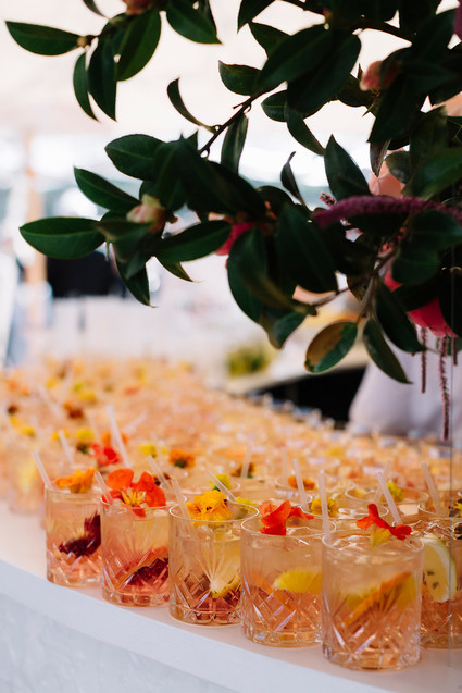 Floral cocktail ideas