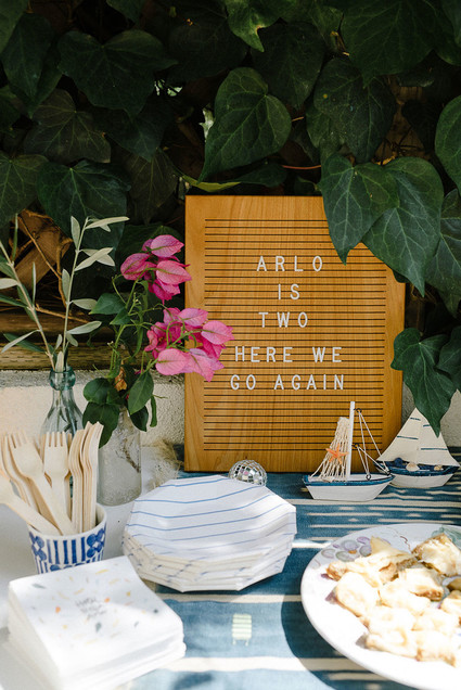 Mamma Mia themed kids birthday party