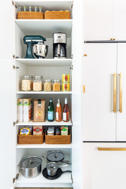 Modern organized kitchen