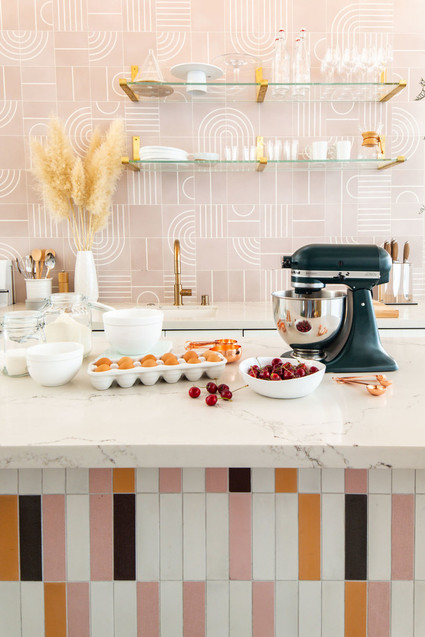 Modern organized kitchen