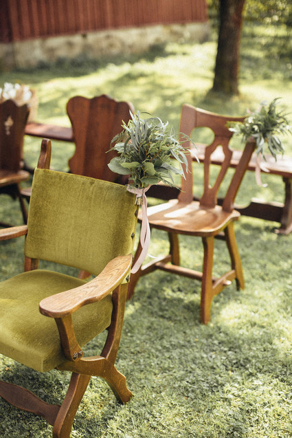 Rustic summer barn wedding