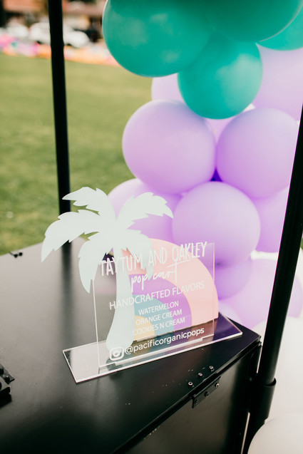 Rainbow pastel twin birthday party