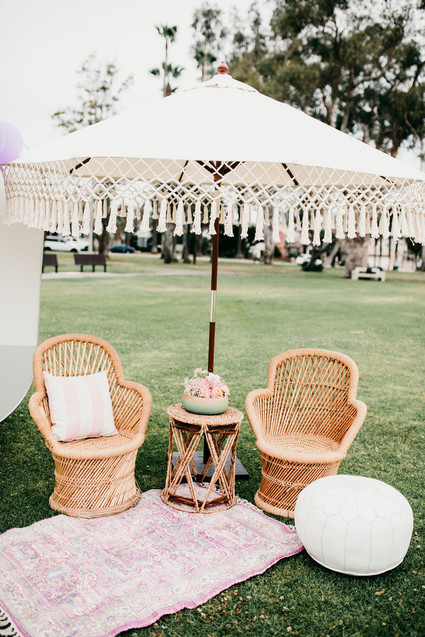 Rainbow pastel twin birthday party