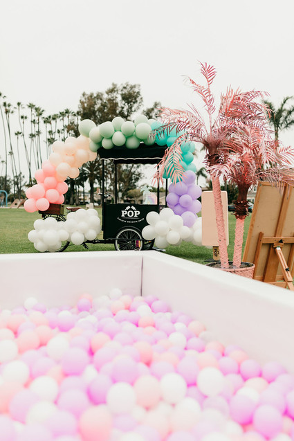 Rainbow pastel twin birthday party