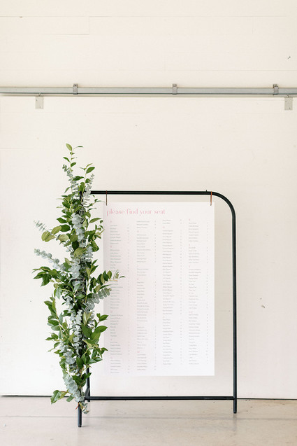 Seating chart idea Inspiration