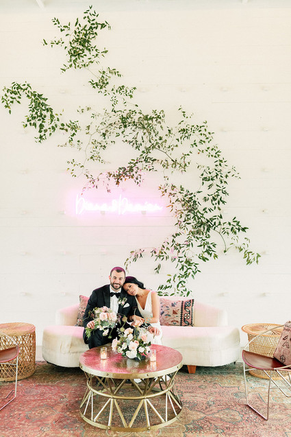 Romantic spring Prospect House wedding