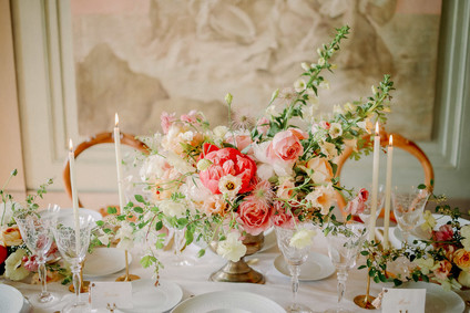 Peony centerpiece