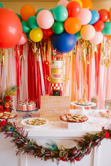 Circus themed birthday party ideas Inspiration