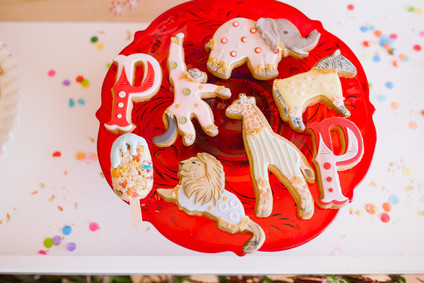 Circus themed cookies