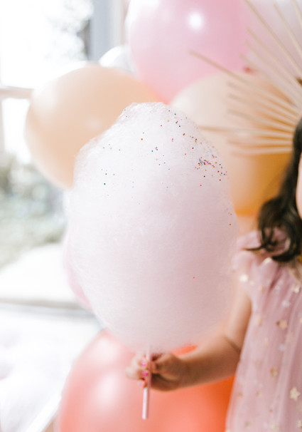 Pink + gold princess tea party 3rd birthday