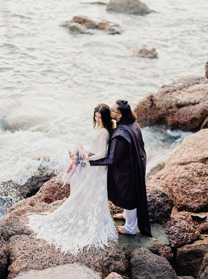 Bohemian Indian wedding