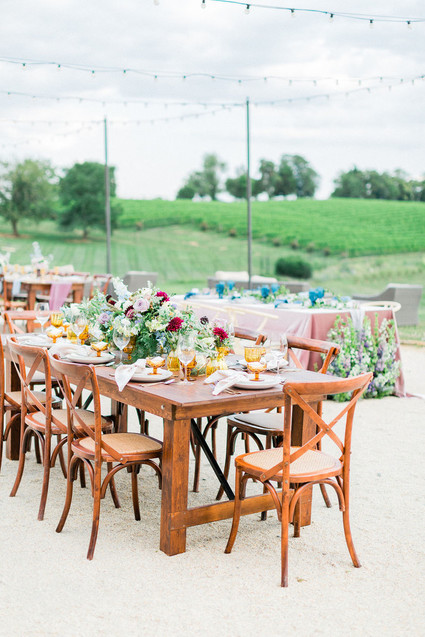 Romantic, rustic DC wedding