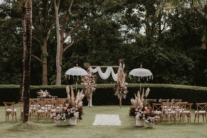 Boho Bali wedding