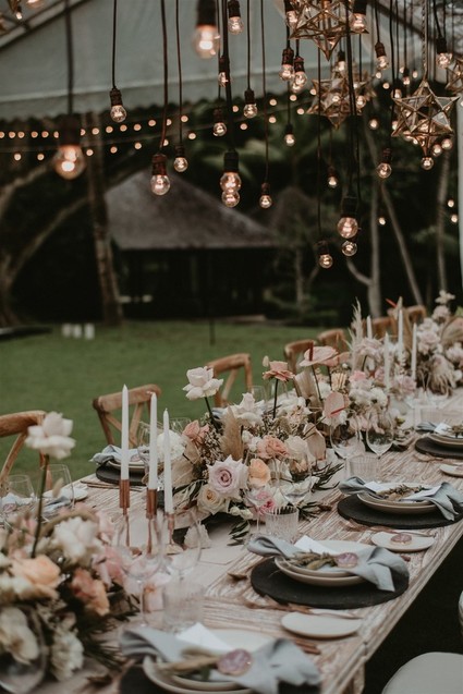 Hanging star lights Inspiration